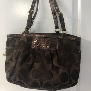 Coach, Brown Tote Bag